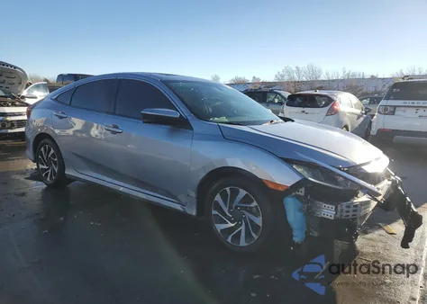 2018 Honda Civic Ex from USA, damaged, VIN 2HGFC2F74JH500775